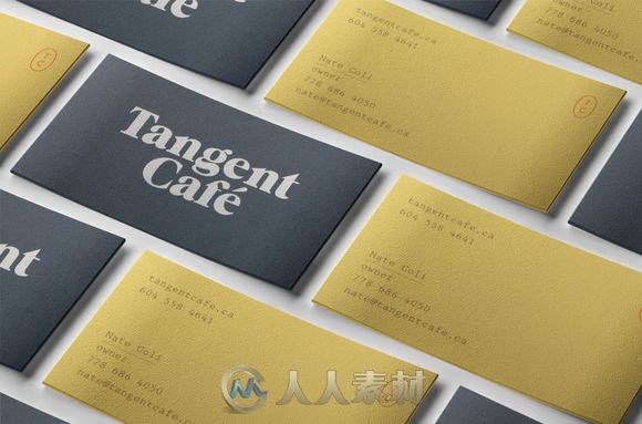 7款商业卡片展示PSD模板Business cards 7 PSD mockups