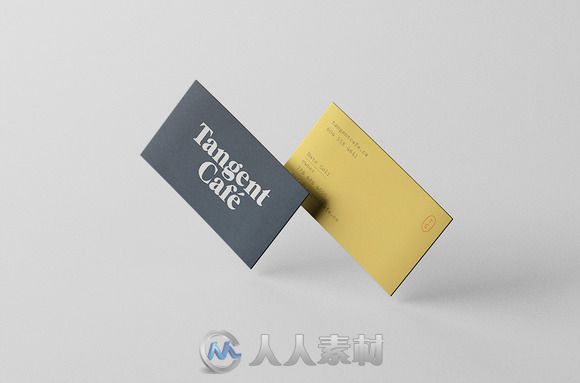 7款商业卡片展示PSD模板Business cards 7 PSD mockups