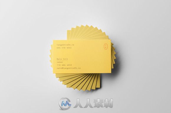 7款商业卡片展示PSD模板Business cards 7 PSD mockups