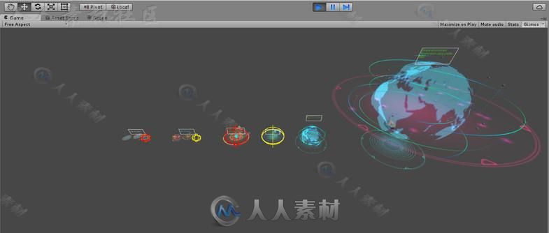 雷达生成器（包含源代码）编辑器扩充Unity素材资源