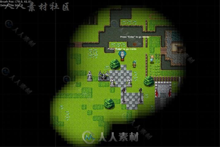 RPG地图工具包游戏工具编辑器扩充Unity素材资源