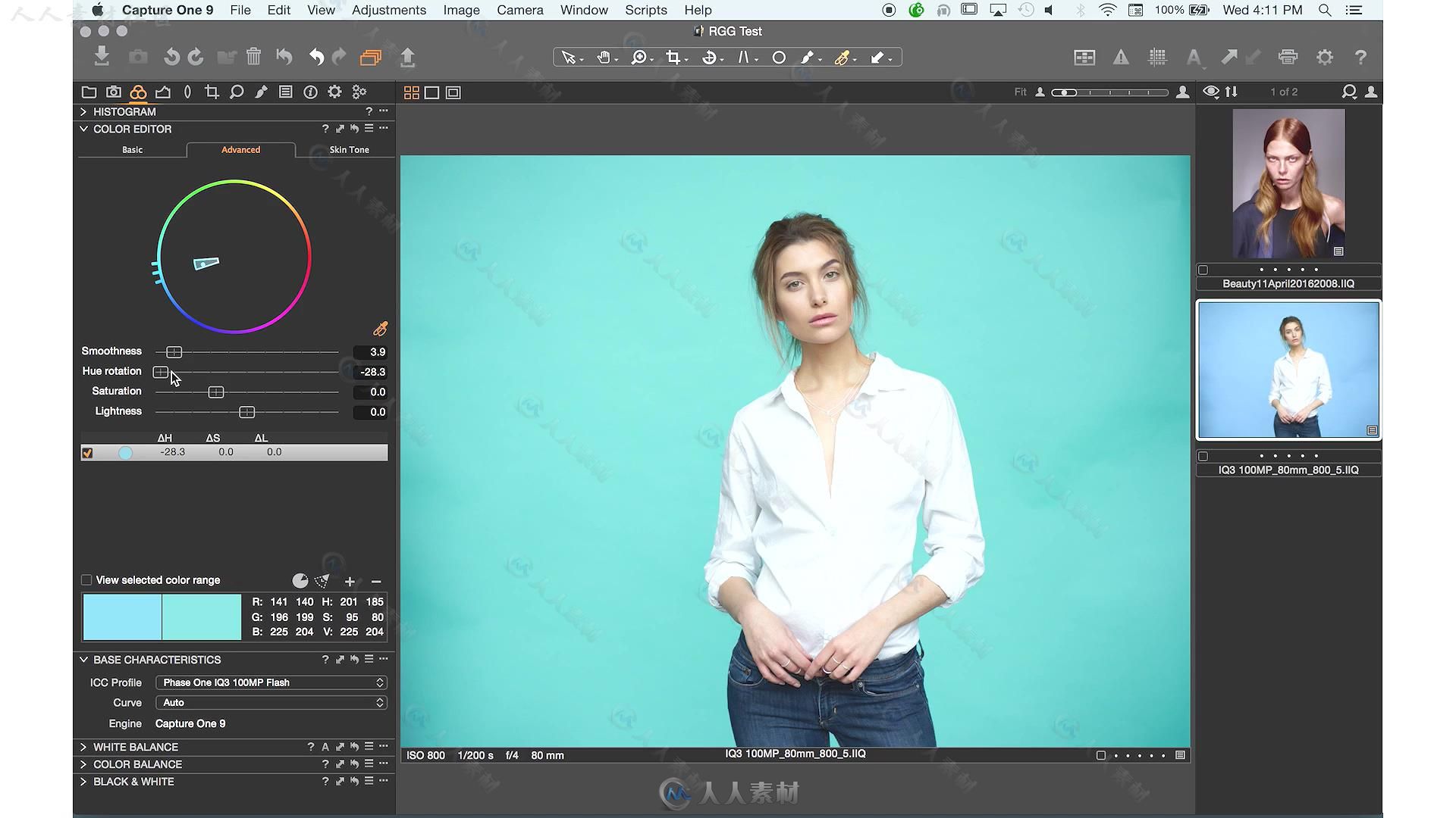 One Pro 9摄影师图像处理技术视频教程 RGGEDU CAPTURE ONE PRO 9 TUTORIAL FOR PHO...