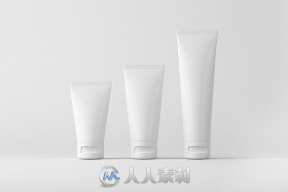 化妆品软管包装展示PSD模板Cosmetic Tubes Mock-up