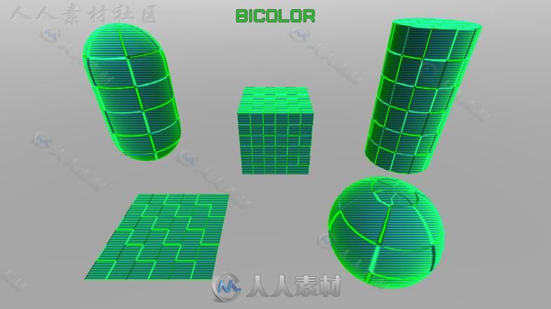 扫描线突出的Shader着色器Unity素材资源