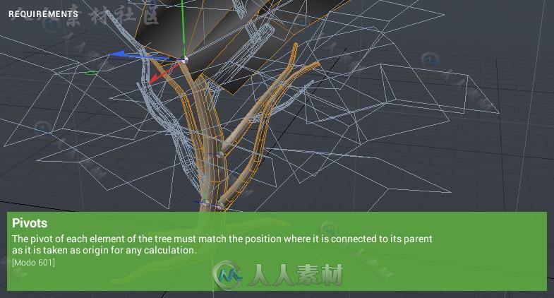 自定义树木建模编辑器扩充Unity素材资源