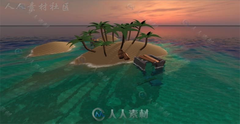 逼真的无限海洋工具包特效脚本Unity素材资源