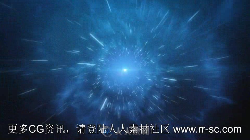 宇宙银河粒子能量风暴显示标志LOGO演绎AE模板 Videohive Galaxy Logo Reveal 12094...