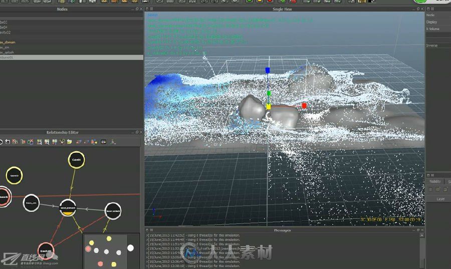 流体软件NextLimit RealFlow 2013 （附赠两个基础入门教程）