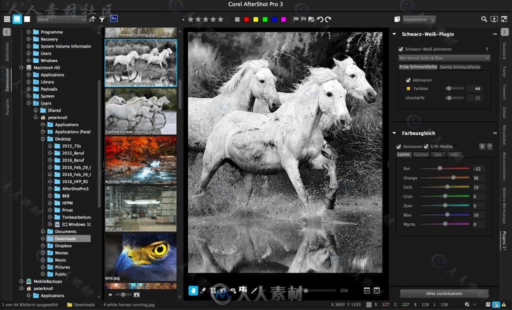 AfterShot Pro数码照片管理和处理软件V3.2.0.205版 COREL AFTERSHOT PRO V3.2.0.20...