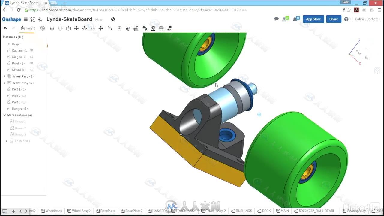 Onshape基础核心训练视频教程 Learn Onshape The Basics