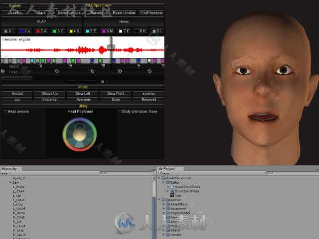 Speecher3.0.1自动创建和播放语音动画动作脚本Unity素材资源