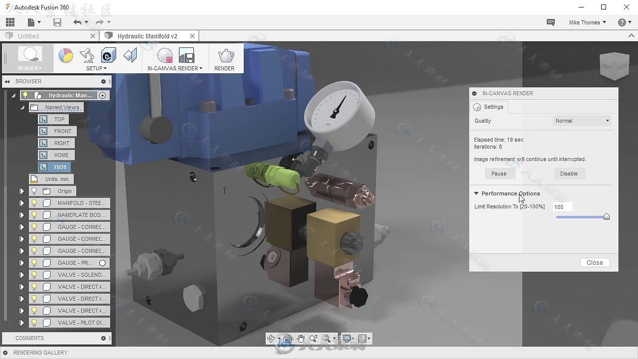 Fusion360组件装配设计训练视频教程 InfiniteSkills Component Design with Autode...