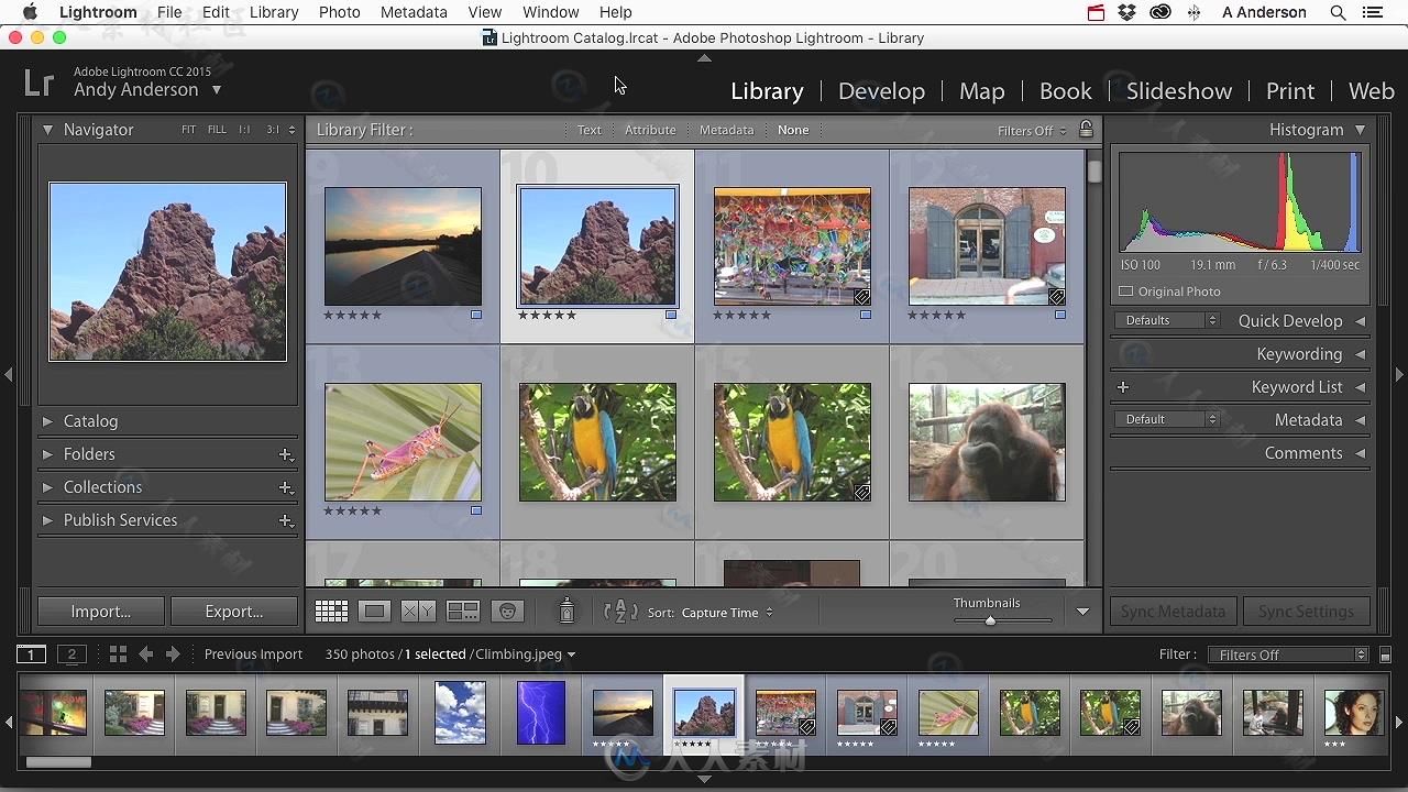 Lightroom与PS高效整合处理技术视频教程 InfiniteSkills Integrating Lightroom wi...