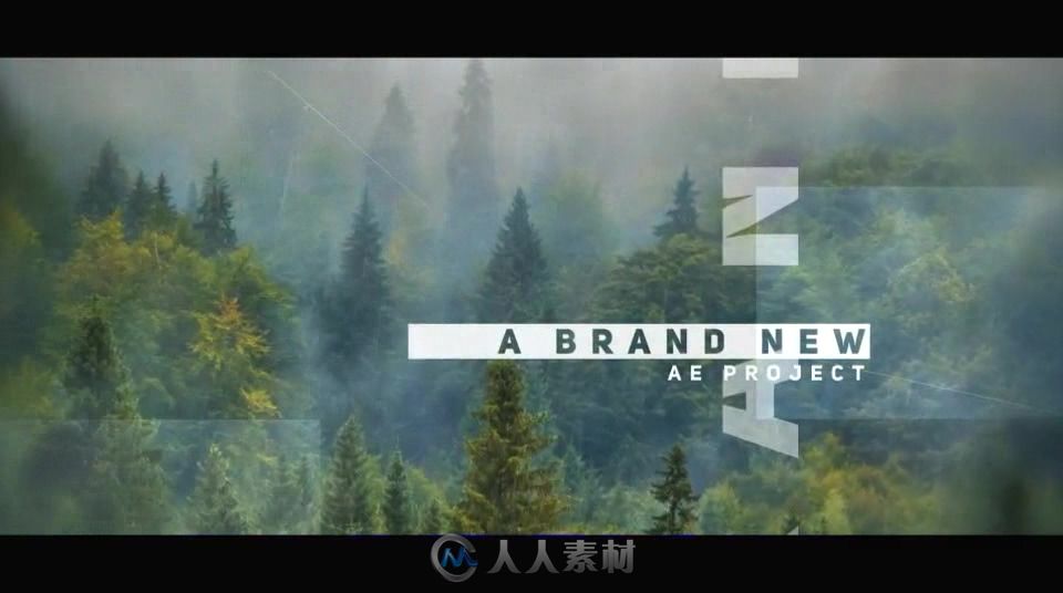 现代优雅格子组合照片相册动画AE模板 Videohive Modern Elegant Opener 17899...