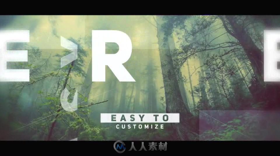 现代优雅格子组合照片相册动画AE模板 Videohive Modern Elegant Opener 17899...