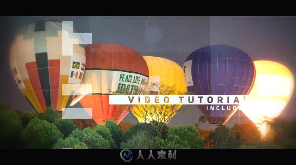 现代优雅格子组合照片相册动画AE模板 Videohive Modern Elegant Opener 17899...