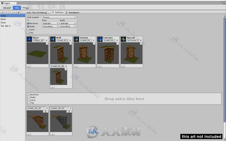 TileEd3D瓷砖地图设计编辑器扩充Unity素材资源