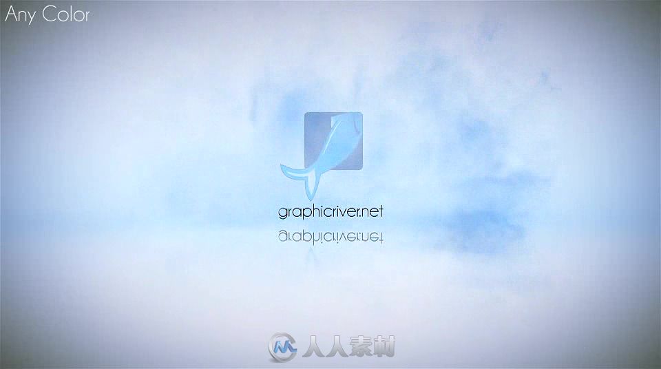 快速多彩烟雾粒子标志AE模板Videohive Quick Corporate Smoke Logo Reveal 14621153