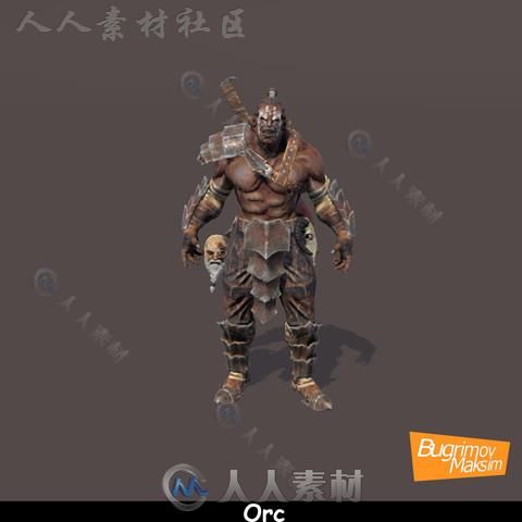 RPG幻想人形生物角色模型Unity3D素材资源