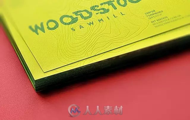 平面设计--Woodstock锯木厂视觉设计