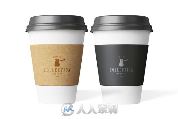 13款咖啡袋咖啡杯展示PSD模板13 Basic Coffee Mockups