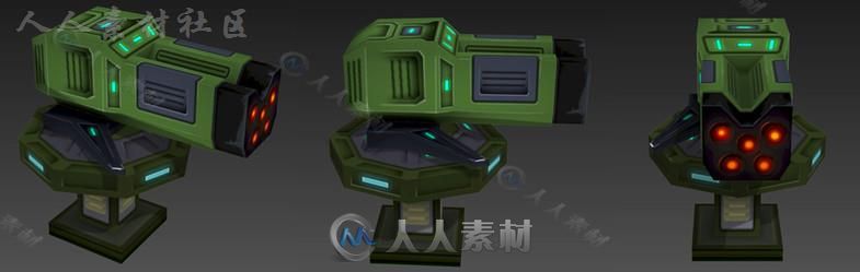 武器防御道具模型Unity3D素材资源