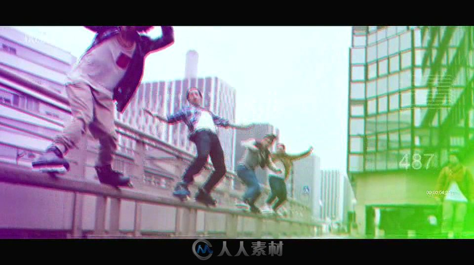 时尚动感极限运动城市宣传片AE模板 Videohive Dubstep Glitch Opener - 4K 17882747