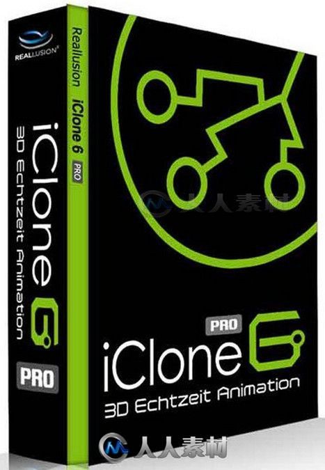 Reallusion iClone Pro三维动画制作软件V6.5.3111.1版+资料包 REALLUSION ICLONE P...