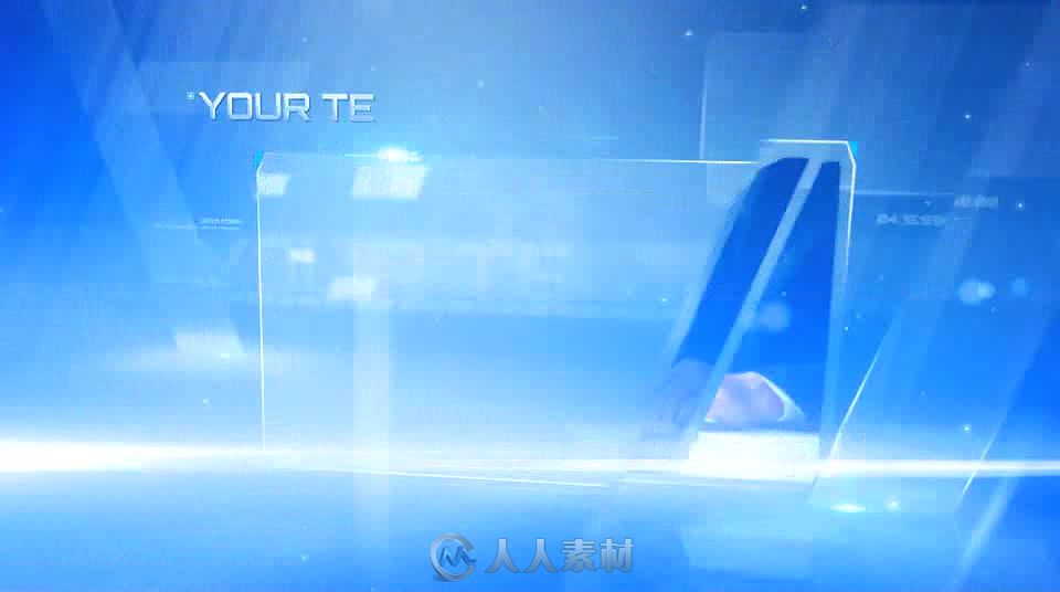 水晶效果幻灯片企业介绍宣传AE模板 Videohive Crystal Corporate Present 6769893