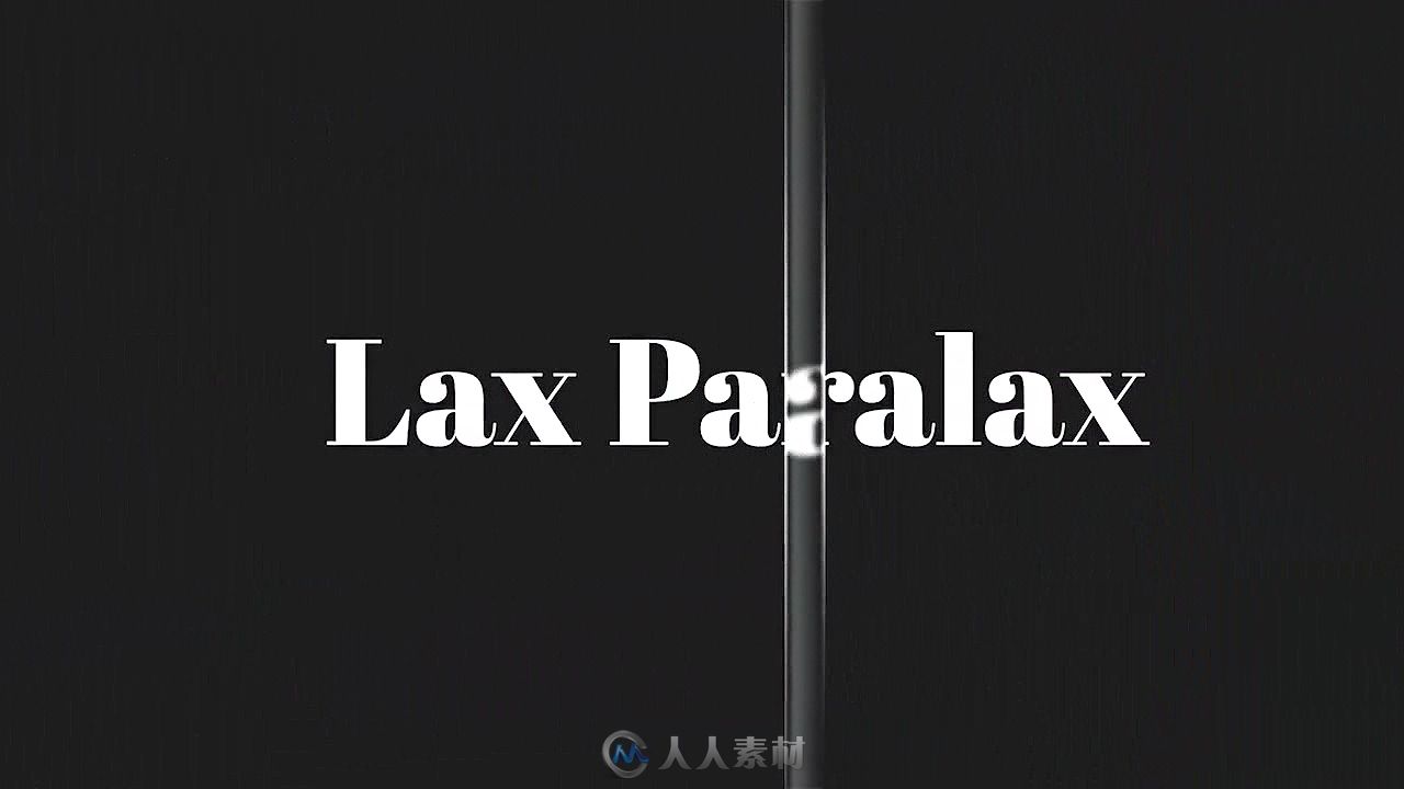 时尚镜面切换照片视差幻灯片相册动画AE模板 Lax Paralax Slideshow