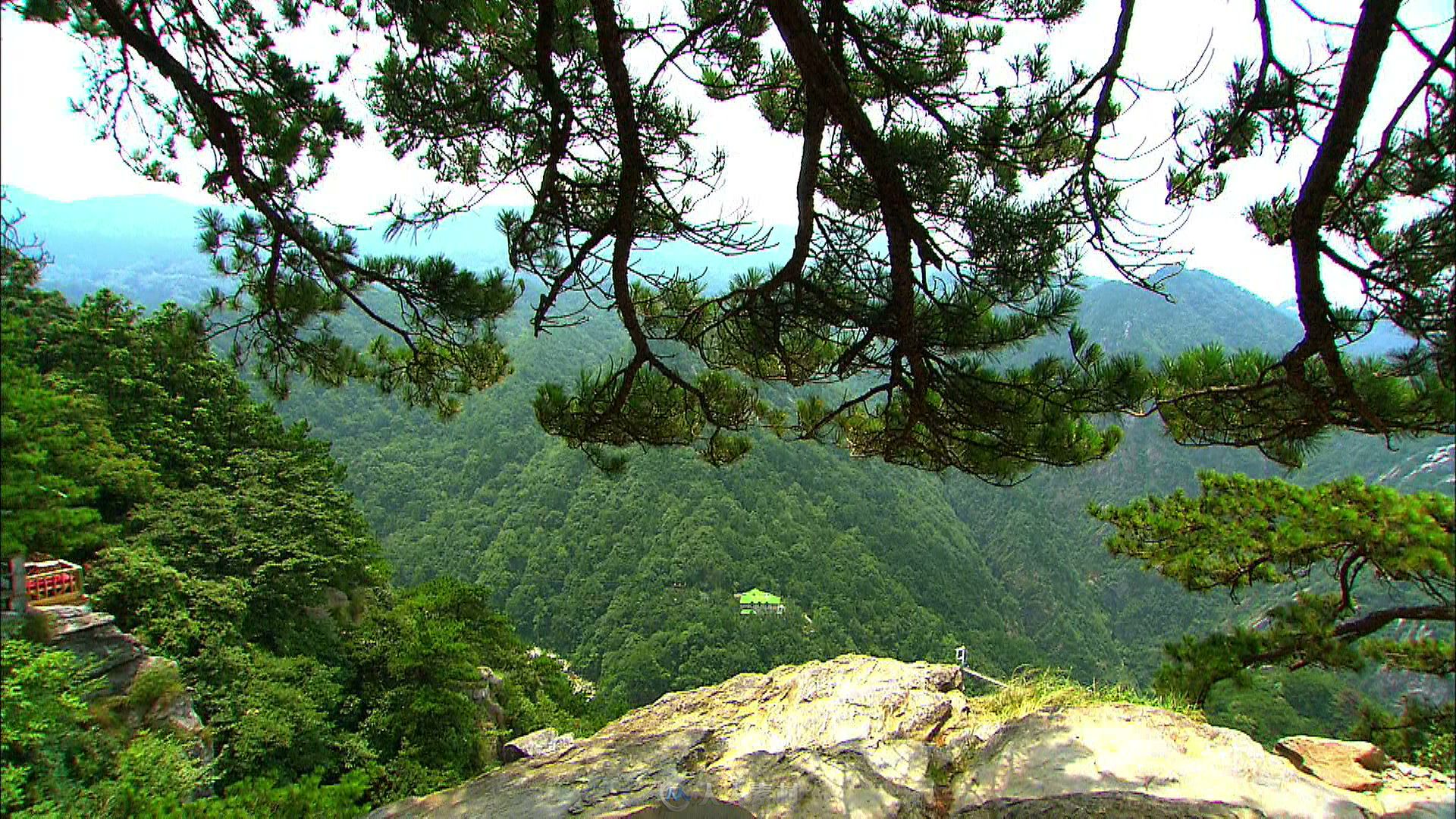 庐山大天池风光视频素材