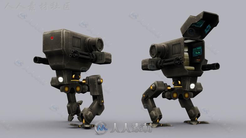 宇宙科幻战争角色3D模型合辑Unity3D素材资源