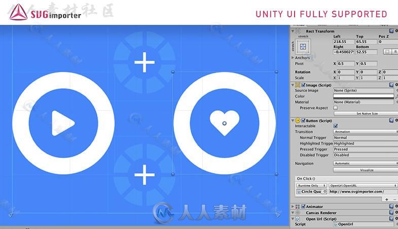 SVG导入器2D与图片管理编辑器扩充Unity素材资源