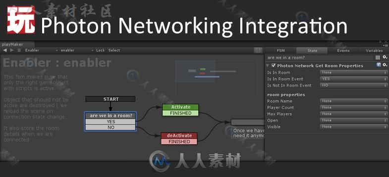 强大的的可视化的脚本编辑器扩充Unity素材资源