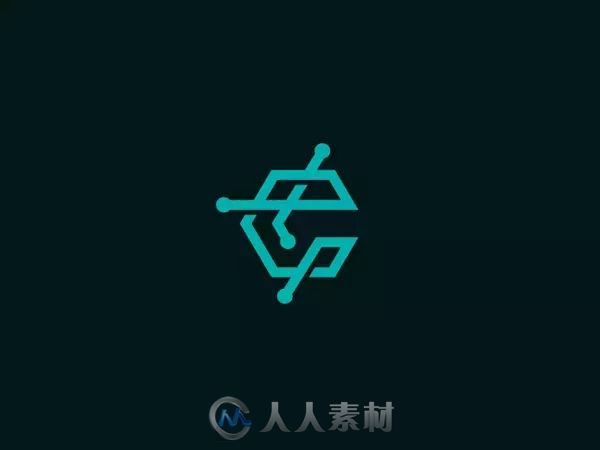 一大波漂亮的线条风格logo欣赏