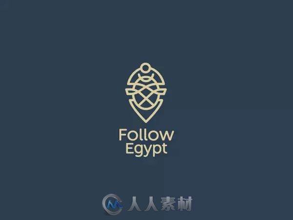 一大波漂亮的线条风格logo欣赏