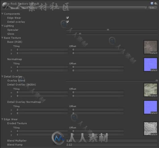 岩石工厂建模编辑器扩充Unity素材资源