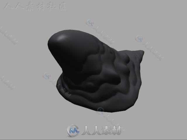 瘫软淤泥形状物体Unity3D素材资源