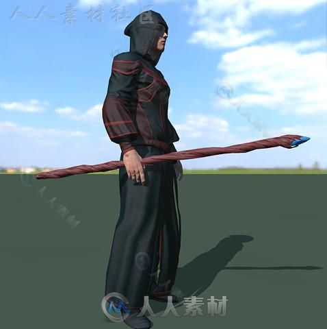 法师UMA角色模型Unity3D素材资源