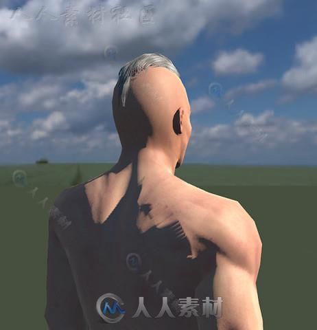 UMA头发包角色模型Unity3D素材资源