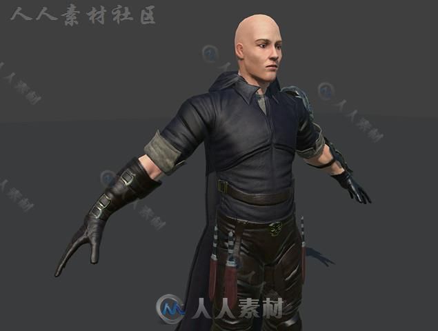 UMA坏蛋角色人物模型Unity3D素材资源