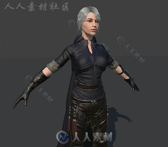 UMA坏蛋角色人物模型Unity3D素材资源