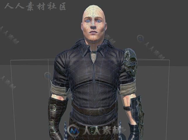 UMA坏蛋角色人物模型Unity3D素材资源