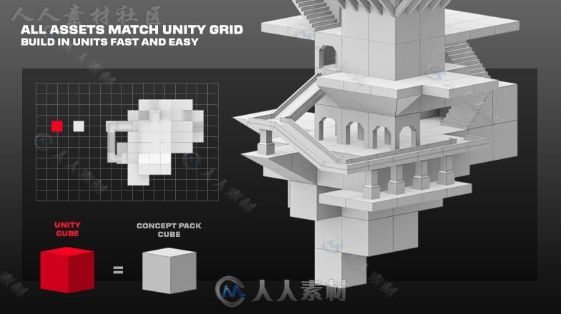 游戏概念原型起动器样板完整项目Unity素材资源