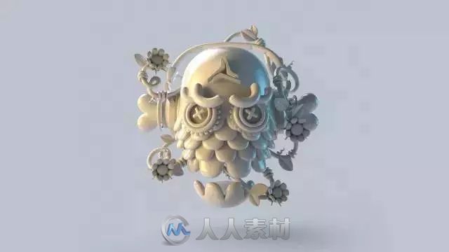 超拉风3D作品！--国外设计师脑洞大开玩转树脂黏土风