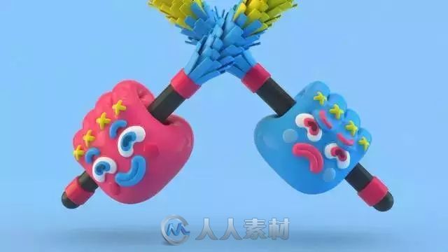 超拉风3D作品！--国外设计师脑洞大开玩转树脂黏土风