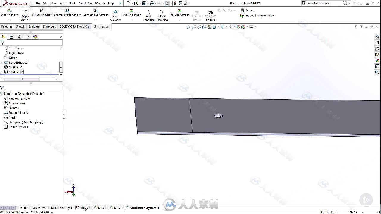 Solidworks非线性动态分析视频教程 PLURALSIGHT SOLIDWORKS SIMULATION DYNAMICS