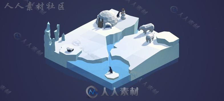 低边多边形图形终极包模型Unity3D素材资源