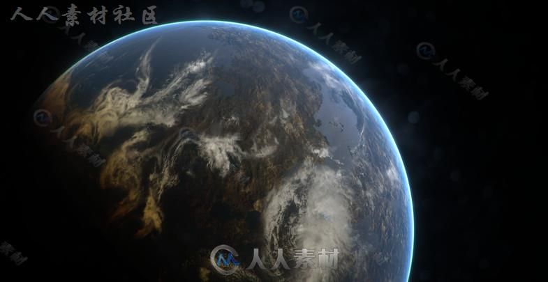 高度详细的行星集合科幻环境模型Unity3D素材资源