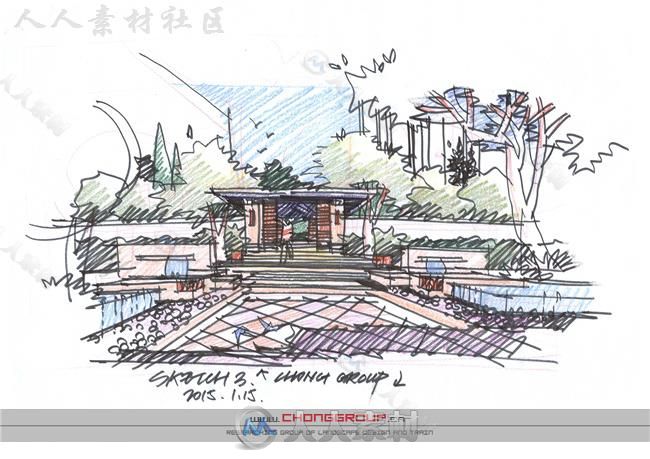 园林建筑景观 sketchup模型大量分享